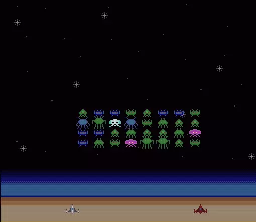 jeu PCE Invaders V0.9 by Zeograd